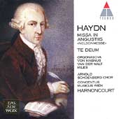 Haydn: Missa in Augustiis, Te Deum / Harnoncourt