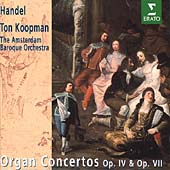 Handel: Organ Concertos Op IV and Op VII / Koopman