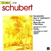 Schubert: Symphonies no 8 and 9, Mass no 6 /Gardiner, Jordin