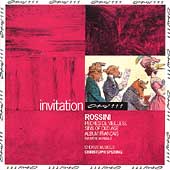 INVITATION  Rossini: Peches de Vieillesse, etc / Spering