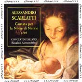 Scarlatti: Cantate per la Notte di Natale / Alessandrini