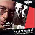 Weill: Symphonies 1 & 2, etc / Swierczewski, Gulbenkian