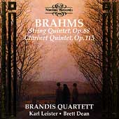 Brahms: String Quintet, Clarinet Quintet