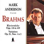 Brahms:Pieces Op.118 & 119, etc…/Mark Anderson