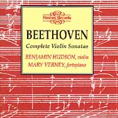 Beethoven: Complete Violin Sonatas / Benjamin Hudson, Mary Verney