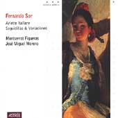 Sor: Ariette Italiane, etc / Figueras, Moreno