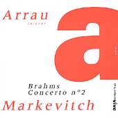 Brahms: Piano Concerto no 2 / Arrau, Markevitch, ORTF NO