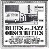 Blues & Jazz Obscurities (1923-1931)