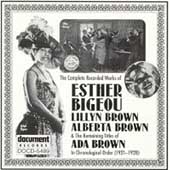 Esther Bigeou 1921-1923