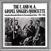 C&MA Gospel Singers/quintette 1924