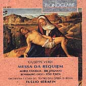 Verdi: Messa da Requiem / Serafin, Caniglia, Stignani, et al