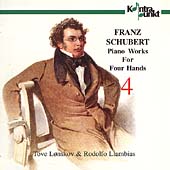 Schubert: Piano Works for 4 Hands 1 / Lonskov, Llambias