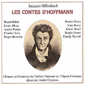 Offenbach: Les Contes d'Hoffmann / Cluytens, Jobin, et al