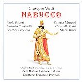 Verdi :Nabucco (1/16/1950): Fernando Previtali(cond)/RAI Symphony Orchestra & Chorus, Rome/etc