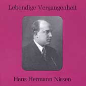 Lebendige Vergangenheit - Hans Hemann Nissen
