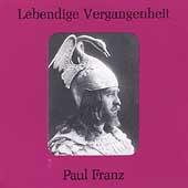 Lebendige Vergangenheit - Paul Franz