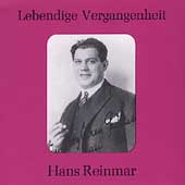 Lebendige Vergangenheit - Hans Reinmar