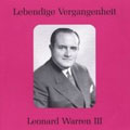 Lebendige Vergangenheit - Leonard Warren Vol 3