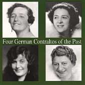 Four German Contraltos of the Past