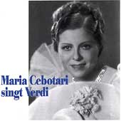Maria Cebotari singt Verdi