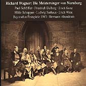 Historical - Wagner: Die Meistersinger von Nuernberg / Abendroth, et al