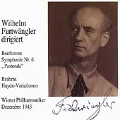 Wilhelm Furtwangler dirigiert Beethoven, Brahms / Vienna PO