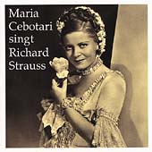Maria Cebotari singt Richard Strauss