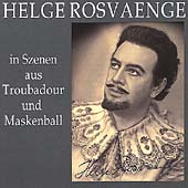 Helge Rosvaenge in Szenen aus Troubadour und Maskenball