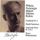 Brahms: Symphony no 1, etc / Wilhelm Furtwangler, et al