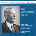 CONDUCTS WAGNER:DER FRIEGENDE HOLLANDER OVERTURE/PARSIFAL-ORCHESTRAL ESCERPTS/ETC:HANS KNAPPERTSBUSCH(cond)/VPO/ETC