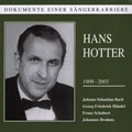 Hans Hotter sings Handel, Schubert, Brahms