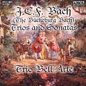 J.C.F. Bach: Trios and Sonatas / Trio Bell'Arte