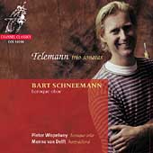 Telemann: Trio Sonatas / Schneemann, Wispelwey, et al