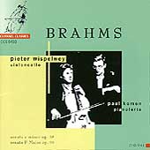 Brahms: Sonatas Op. 38 & 99 / Pieter Wispelwey, Paul Komen