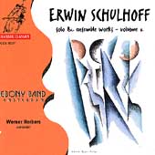 Schulhoff: Solo & Ensemble Works Vol 2 / Herbers, Ebony Band