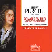 Purcell: Sonates en Trio / Les Nieces de Rameau