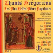 Chants GrHoriens - Les Plus Belles Pi劃es Populaires Vol 2