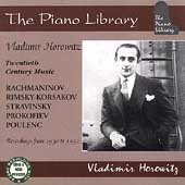 The Piano Library - Horowitz - 20th Century Music