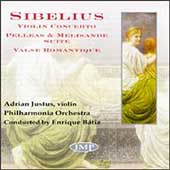 Sibelius: Violin Concerto, etc / Justus, Batiz, Philharmonia