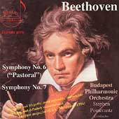 Beethoven: Symphonies no 6 & 7 / Pomerantz, Budapest PO