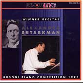 Live - Busoni 1995 Competition Winner Recital / Shtarkman
