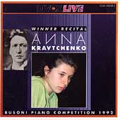 Live - Busoni 1992 Competition Winner Recital / Kravtchenko