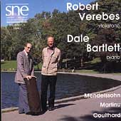 Mendelssohn, Martinu, Coulthard: Viola Sonatas / Verebes