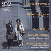 Bach: 3 Sonatas for viola da gamba, etc / Verebes, Lagace