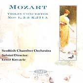 Mozart: Violin Concertos / Ernst Kovacic, Scottish CO