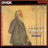 Brahms and His Friends Vol 4 / Ensemble Tiramisu