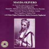 Magda Olivero - The Early Recording Sessions 1938-1940