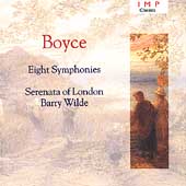 Boyce: Eight Symphonies / Barry Wilde, Serenata of London