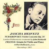 Strings - Jascha Heifetz - Tchaikovsky: Concerto;  Franck