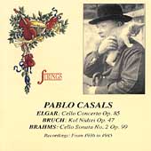 Strings - Pablo Casals - Elgar: Concerto;  Bruch, Brahms